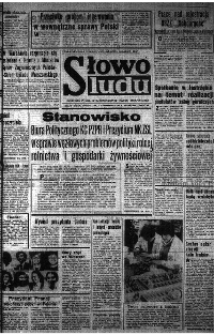 Słowo Ludu : organ Komitetu Wojewódzkiego Polskiej Zjednoczonej Partii Robotniczej, 1980, R.XXXII, nr 1