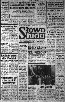 Słowo Ludu : organ Komitetu Wojewódzkiego Polskiej Zjednoczonej Partii Robotniczej, 1982, R.XXIII, nr 244