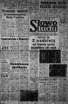 Słowo Ludu : organ Komitetu Wojewódzkiego Polskiej Zjednoczonej Partii Robotniczej, 1983, R.XXXV, nr 1