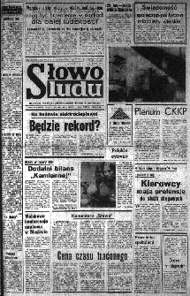 Słowo Ludu : organ Komitetu Wojewódzkiego Polskiej Zjednoczonej Partii Robotniczej, 1985, R.XXXVI, nr 21