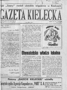 Gazeta Kielecka, 1989, R.1, nr 1