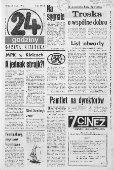 Gazeta Kielecka: 24 godziny, 1990, R.2, nr 3 (23)