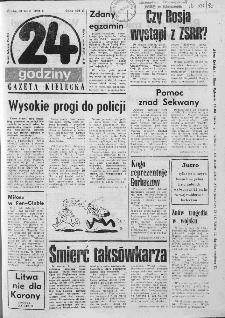 Gazeta Kielecka: 24 godziny, 1990, R.2, nr 13 (33)