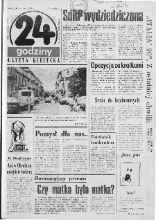Gazeta Kielecka: 24 godziny, 1990, R.2, nr 27 (47)