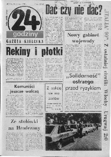 Gazeta Kielecka: 24 godziny, 1990, R.2, nr 31 (51)