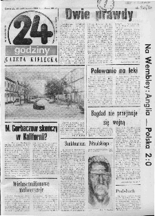 Gazeta Kielecka: 24 godziny, 1990, R.2, nr 112 (132)