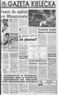 Gazeta Kielecka, 1991, R.3, nr 205