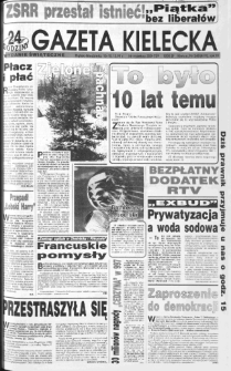 Gazeta Kielecka, 1991, R.3, nr 240