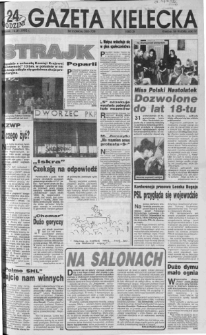 Gazeta Kielecka: 24 godziny, 1992, R.4, nr 9