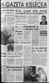 Gazeta Kielecka: 24 godziny, 1992, R.4, nr 14
