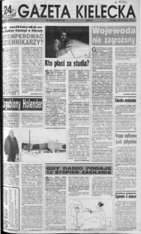 Gazeta Kielecka: 24 godziny, 1992, R.4, nr 19