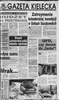Gazeta Kielecka: 24 godziny, 1992, R.4, nr 26