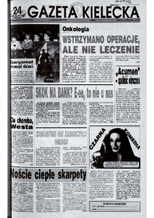 Gazeta Kielecka: 24 godziny, 1992, R.4, nr 38