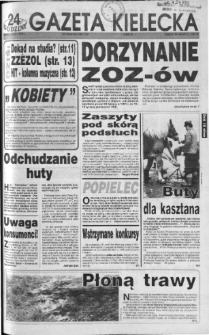 Gazeta Kielecka: 24 godziny, 1992, R.4, nr 45