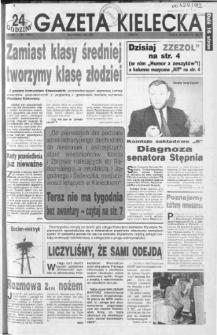 Gazeta Kielecka: 24 godziny, 1992, R.4, nr 50