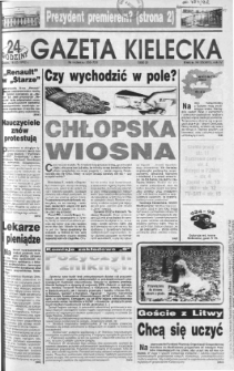 Gazeta Kielecka: 24 godziny, 1992, R.4, nr 55