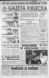 Gazeta Kielecka: 24 godziny, 1992, R.4, nr 65