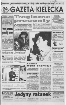 Gazeta Kielecka: 24 godziny, 1992, R.4, nr 68
