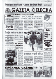 Gazeta Kielecka: 24 godziny, 1992, R.4, nr 86
