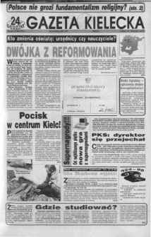 Gazeta Kielecka: 24 godziny, 1992, R.4, nr 103