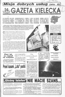 Gazeta Kielecka: 24 godziny, 1992, R.4, nr 131