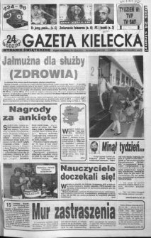 Gazeta Kielecka: 24 godziny, 1992, R.4, nr 134
