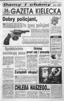 Gazeta Kielecka: 24 godziny, 1992, R.4, nr 136