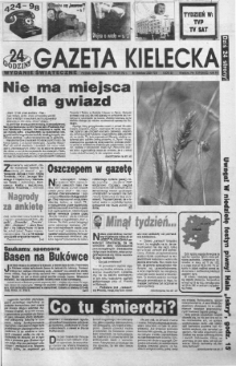 Gazeta Kielecka: 24 godziny, 1992, R.4, nr 139