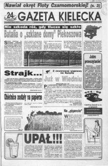 Gazeta Kielecka: 24 godziny, 1992, R.4, nr 143