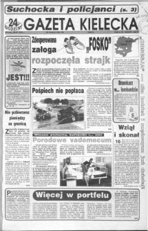 Gazeta Kielecka: 24 godziny, 1992, R.4, nr 146