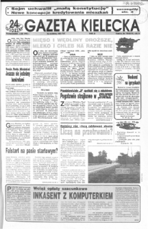 Gazeta Kielecka: 24 godziny, 1992, R.4, nr 150