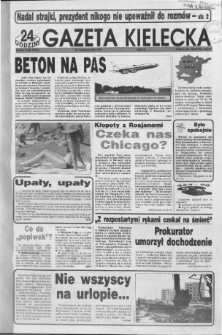 Gazeta Kielecka: 24 godziny, 1992, R.4, nr 152
