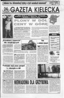 Gazeta Kielecka: 24 godziny, 1992, R.4, nr 156