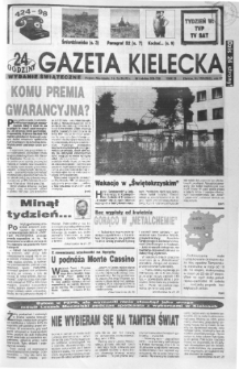 Gazeta Kielecka: 24 godziny, 1992, R.4, nr 159