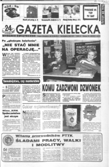 Gazeta Kielecka: 24 godziny, 1992, R.4, nr 169