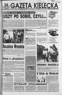 Gazeta Kielecka: 24 godziny, 1992, R.4, nr 172