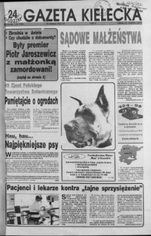 Gazeta Kielecka: 24 godziny, 1992, R.4, nr 173