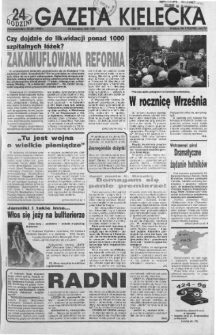 Gazeta Kielecka: 24 godziny, 1992, R.4, nr 175
