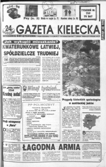 Gazeta Kielecka: 24 godziny, 1992, R.4, nr 179