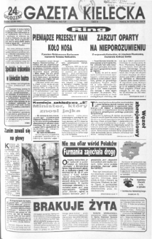 Gazeta Kielecka: 24 godziny, 1992, R.4, nr 187