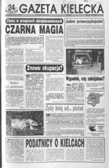 Gazeta Kielecka: 24 godziny, 1992, R.4, nr 188