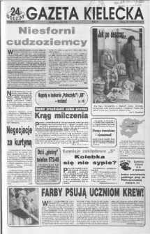 Gazeta Kielecka: 24 godziny, 1992, R.4, nr 192