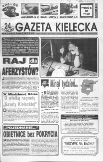 Gazeta Kielecka: 24 godziny, 1992, R.4, nr 194