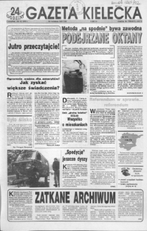 Gazeta Kielecka: 24 godziny, 1992, R.4, nr 198