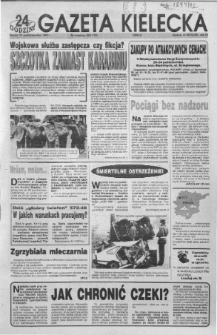 Gazeta Kielecka: 24 godziny, 1992, R.4, nr 207