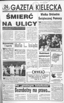 Gazeta Kielecka: 24 godziny, 1992, R.4, nr 220