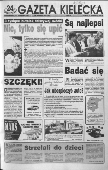 Gazeta Kielecka: 24 godziny, 1992, R.4, nr 229