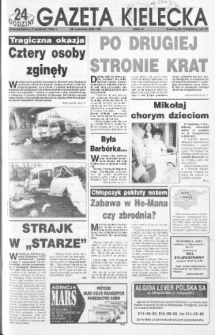 Gazeta Kielecka: 24 godziny, 1992, R.4, nr 239