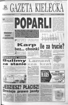 Gazeta Kielecka: 24 godziny, 1992, R.4, nr 245
