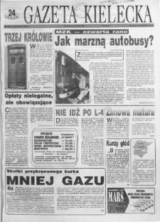 Gazeta Kielecka: 24 godziny, 1993, R.5, nr 3